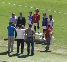 Emine Özbada  Yıldız kız 100 m Eng Türkiye 2. Si
